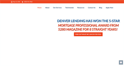Desktop Screenshot of denver-lending.com